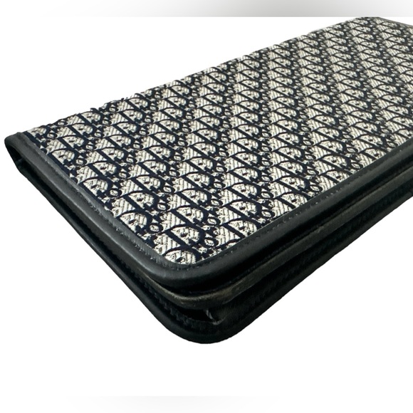 RARE Authentic Vintage Christian Dior  Canvas Checkbook Cover - Picture 7 of 9